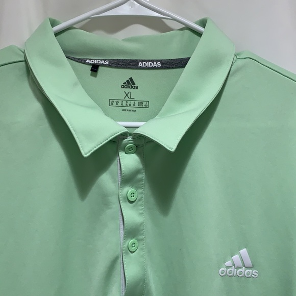 Green Men’s Adidas Size XL Golf Shirt - Picture 3 of 7